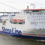 Eldrift i hamnen för Jutlandica