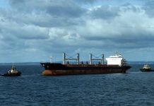 Andra grundstötta fartyget i Öresund bärgat Meshka grundstötning i Öresund utanför Landskrona
