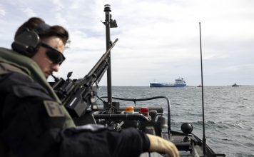 Säkerhetsövning utanför Donsö, Donsö Shipping Meet, marinen, militär