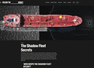 Granskning av skuggflottan får prestigefyllt pris Follow The Money granskning av ryska skuggflottan